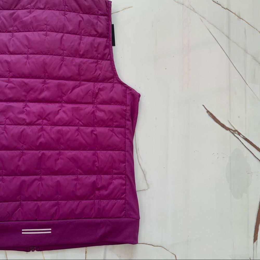 Nike Running Vest Women's XS Therma-Fit Synthetic Fill Purple DD6084-503 NEW - Picture 8 of 10